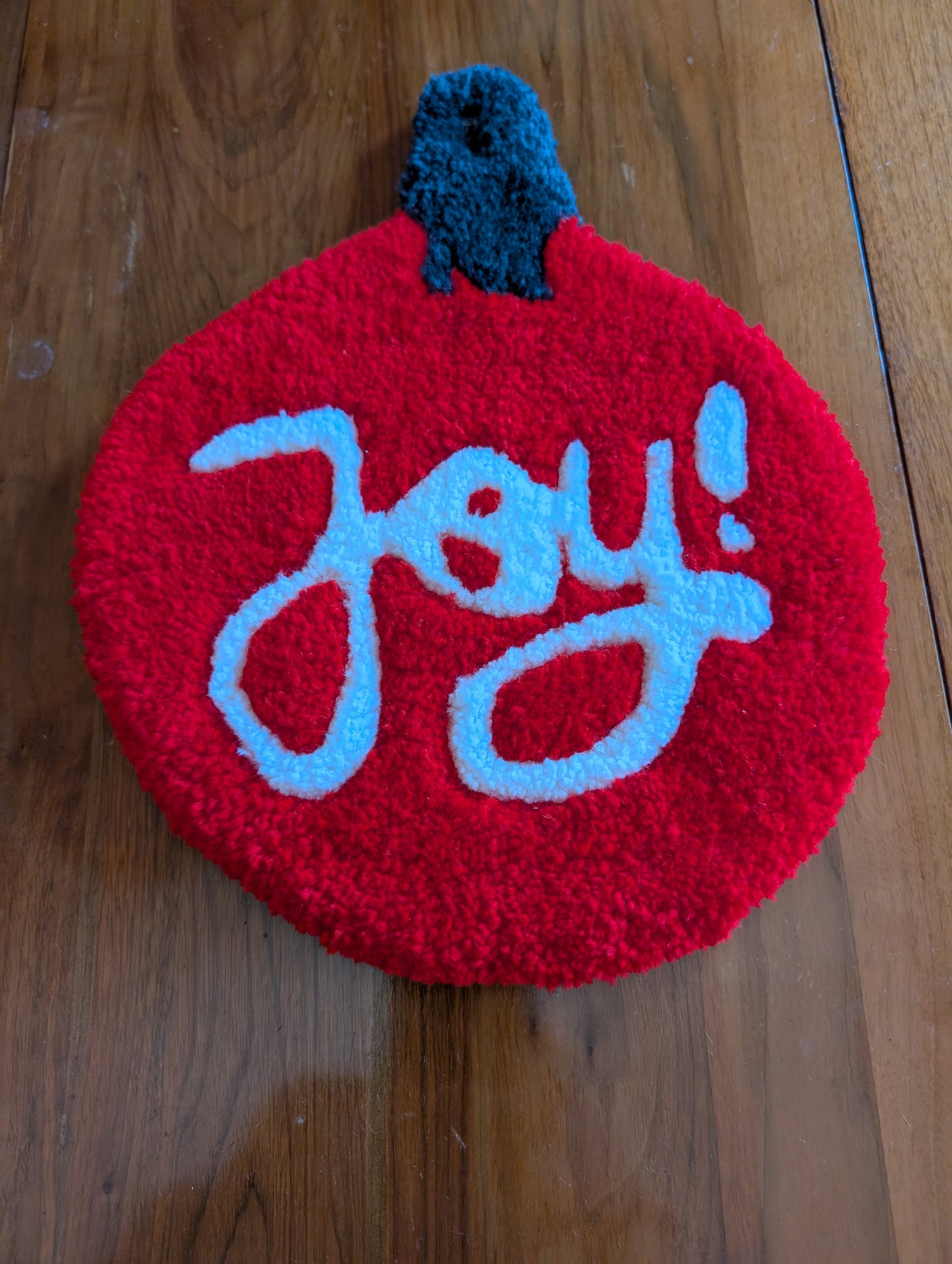 Joy Round Ornament Rug