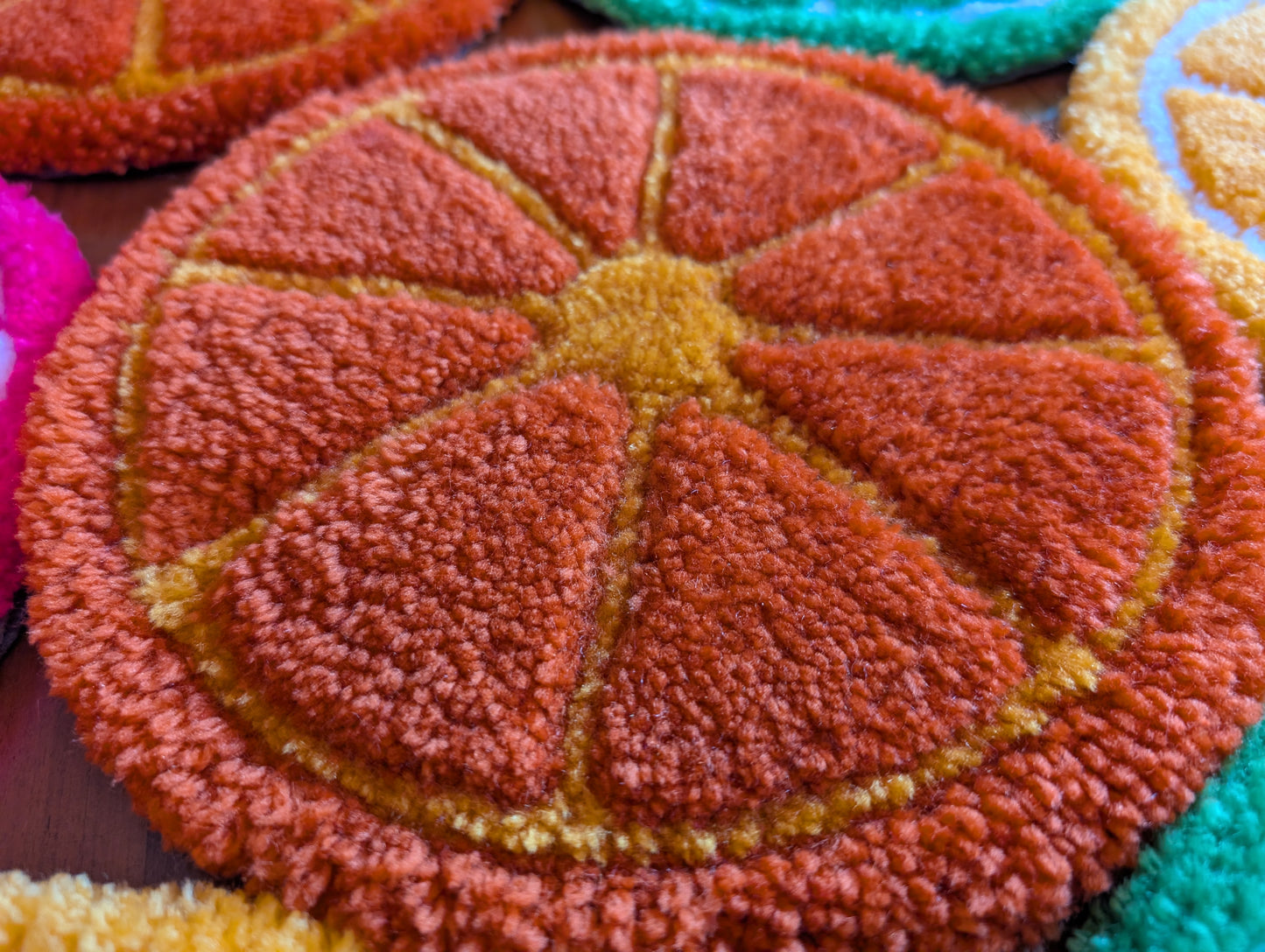 Fresh and Fun Citrus Mini Rugs